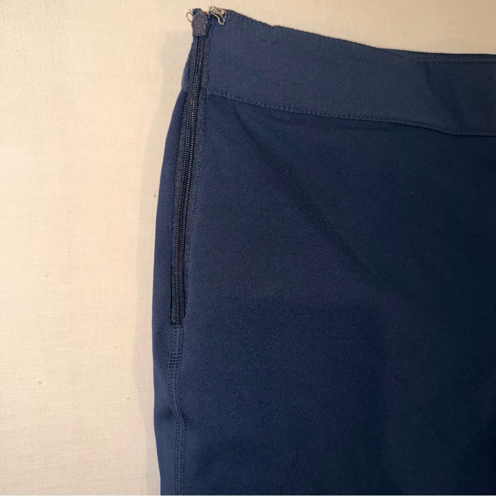 Walter Hagen Navy Scalloped Mini Skirt - Size 4 - Picture 9 of 9